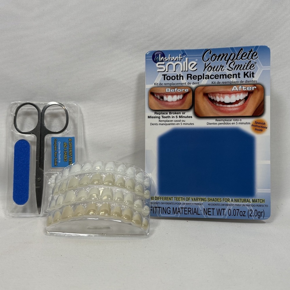 Complete Your Smile Tooth Replacement Kit - White